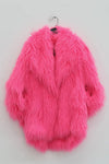 CHENPENG snowman fur coat CP22AWV001 pink
